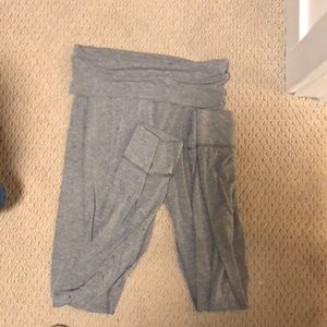 Splendid fold over convertible jogger